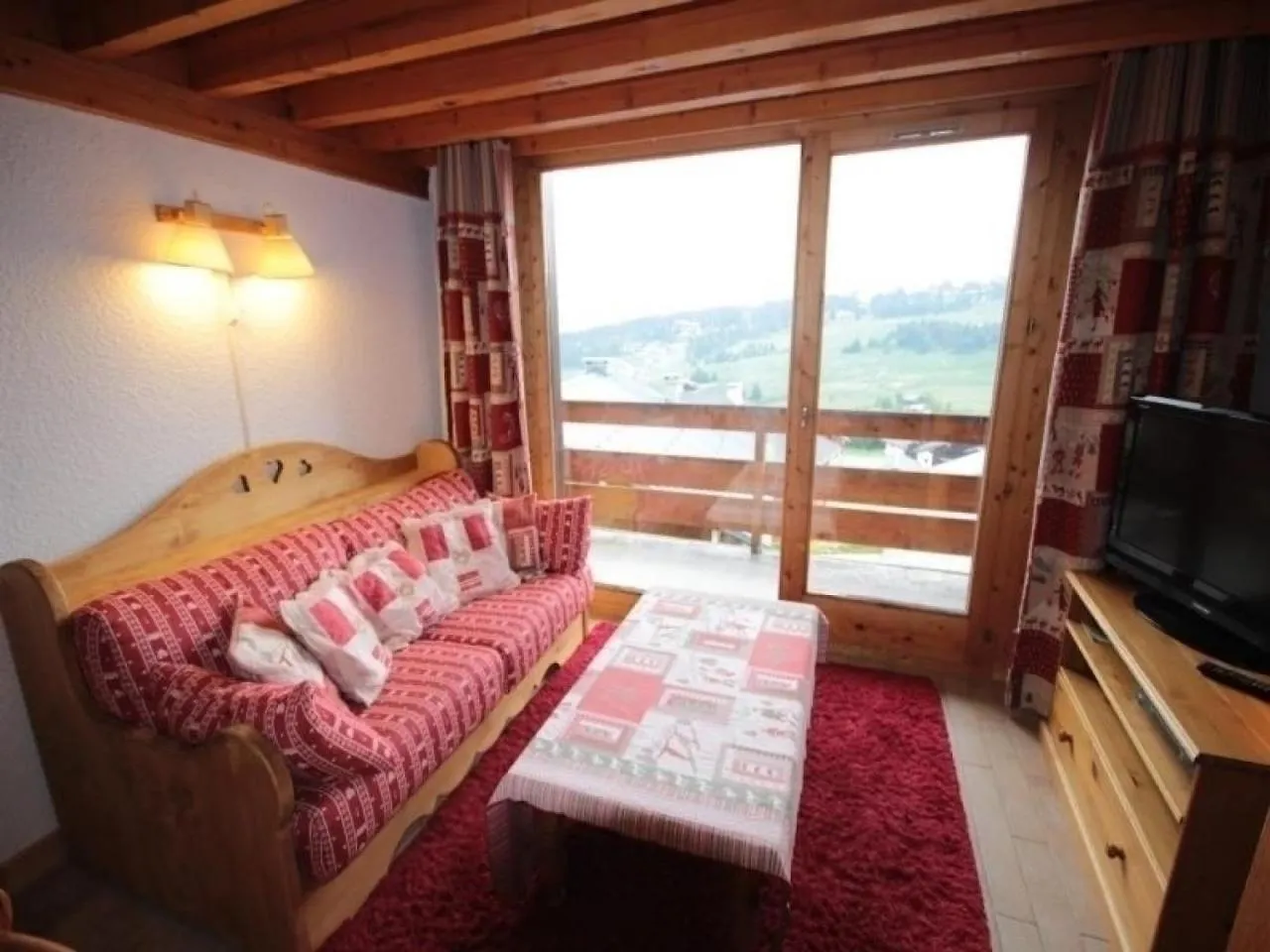 Studio Cabine Avec Balcon Plein Sud, 5 Couchages, Animaux Toleres, Casier A Skis - Fr-1-293-129 Les Saisies Apartamento